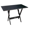 Conjunto De Mesa Dobrável 70x110 Com 4 Cadeiras Preto - Tarimatã - 2