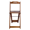 Cadeira Bistrô Dobrável Madeira Personalizada Jack Imbuia - Tarimatã - 2
